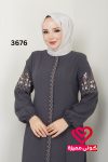 جلباب 3676 رمادي
