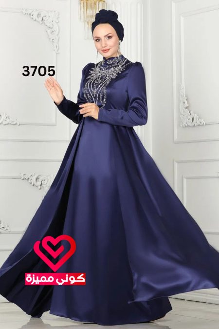 فستان 3705 كحلي