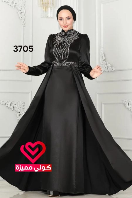 فستان 3705 اسود