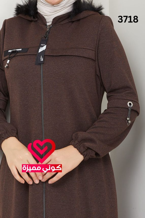 جلباب 3718 بني فرو