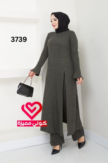 طقم 3739 زيتي