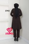 طقم 3743 بني