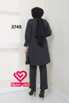 طقم 3745 رمادي