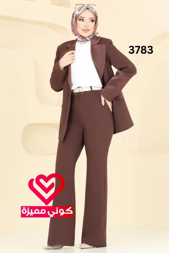 طقم 3783 عسلي