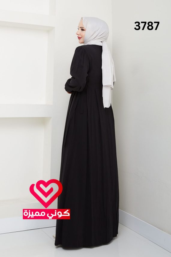 فستان 3787 اسود