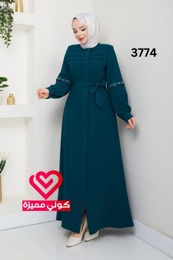 جلباب 3774 تركواز