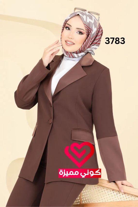 طقم 3783 عسلي