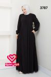 فستان 3787 اسود