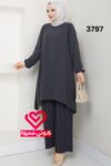 طقم 3797 رمادي