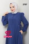 فستان 3787 ازرق