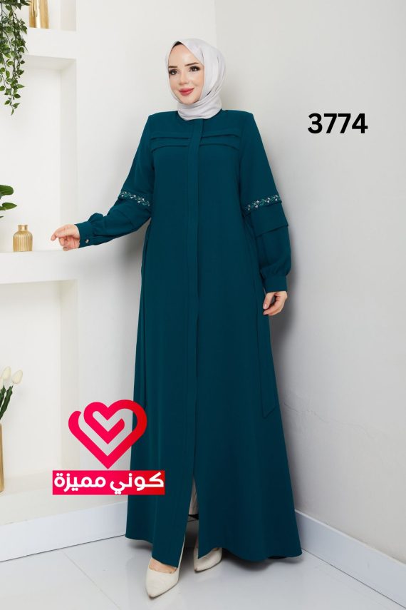 جلباب 3774 تركواز