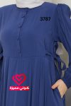 فستان 3787 ازرق