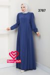 فستان 3787 ازرق