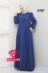 فستان 3787 ازرق