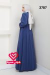 فستان 3787 ازرق