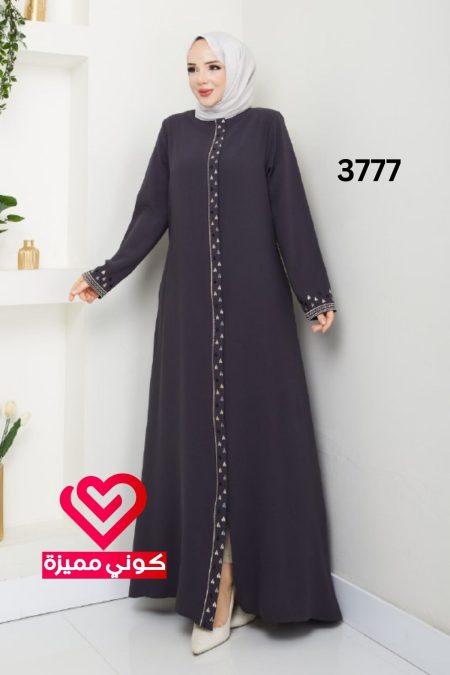 جلباب 3777 رمادي
