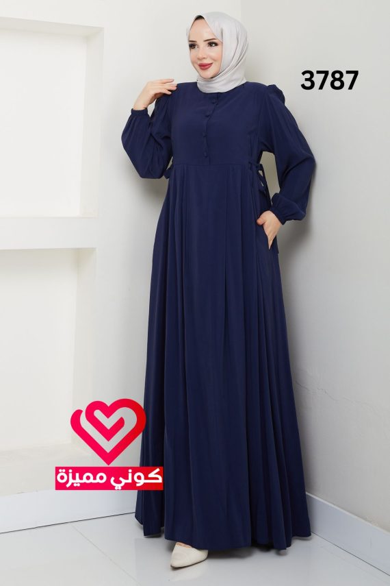 فستان 3787 كحلي