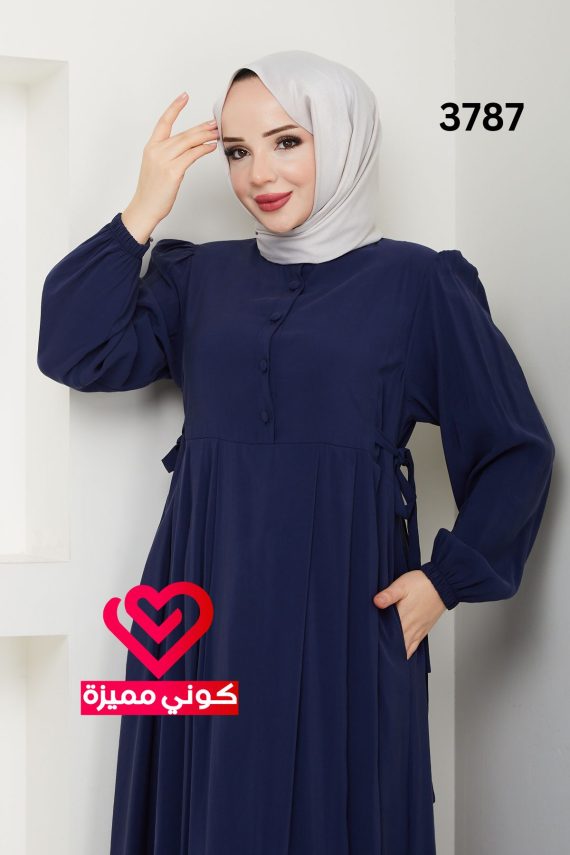 فستان 3787 كحلي