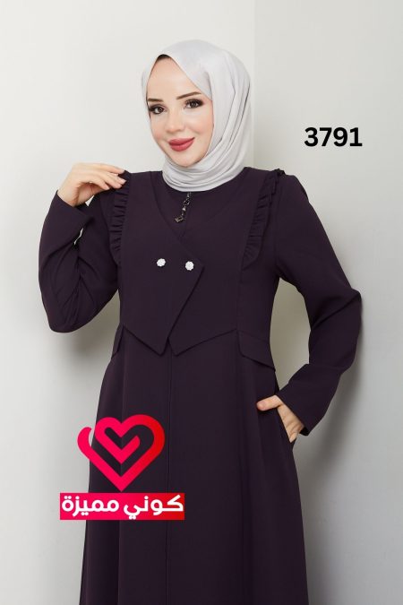 جلباب 3791 ليلكي