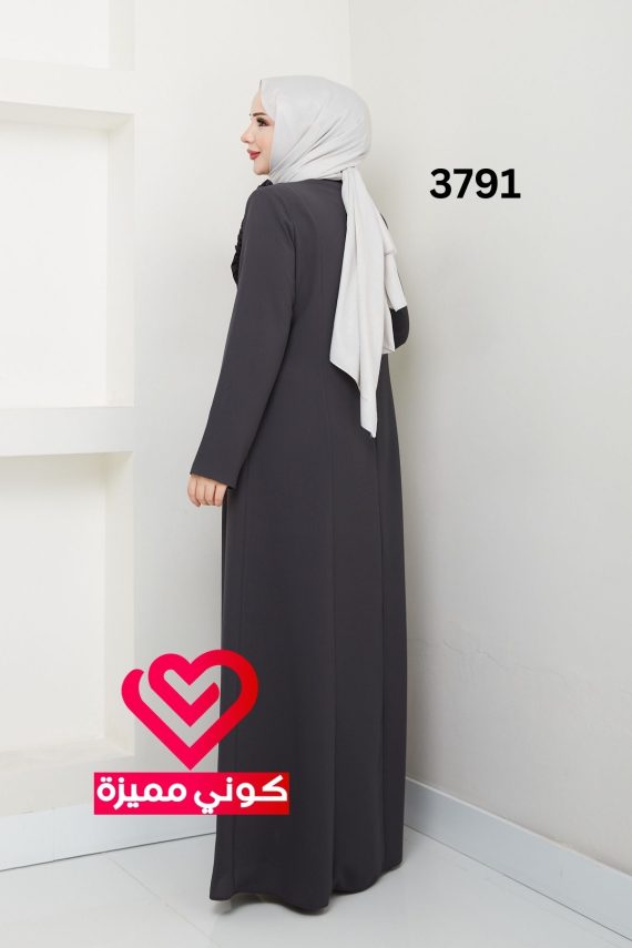 جلباب 3791 رمادي