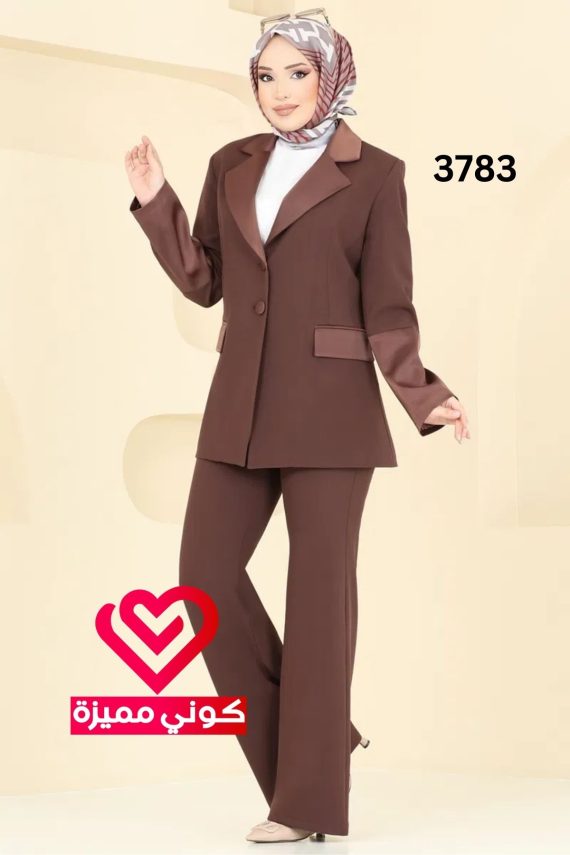 طقم 3783 عسلي