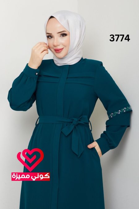 جلباب 3774 تركواز
