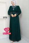 فستان 3772 زيتي