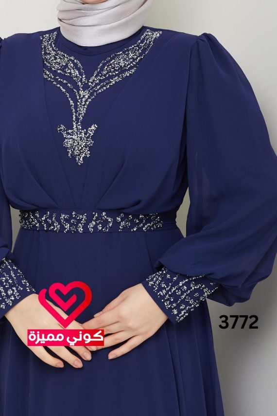 فستان 3772 كحلي