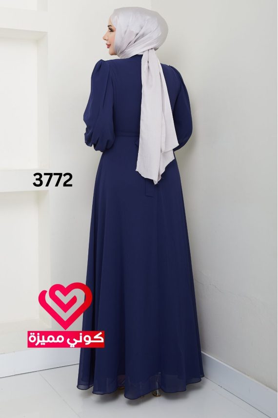 فستان 3772 كحلي