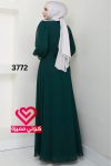 فستان 3772 زيتي