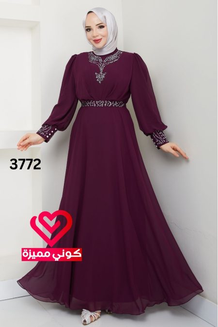 فستان 3772 ليلكي