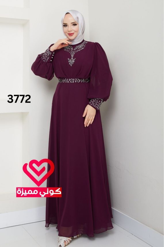فستان 3772 ليلكي