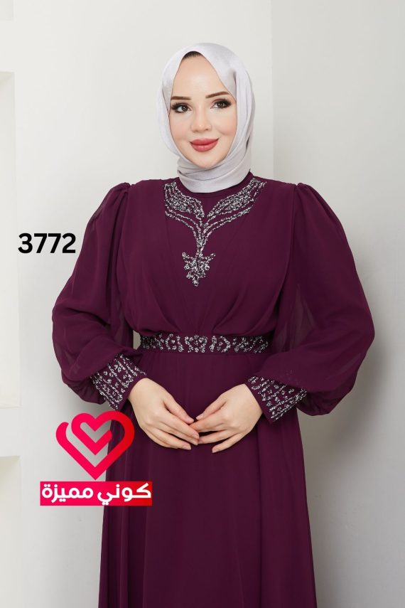 فستان 3772 ليلكي