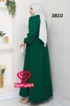 فستان 3810 زيتي