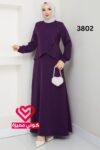 فستان 3802 ليلكي