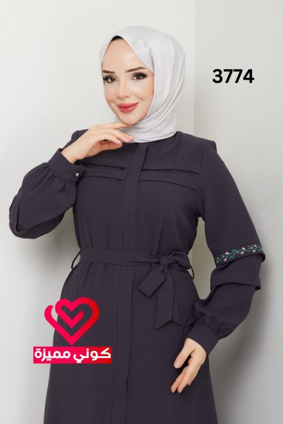 جلباب 3774 رمادي