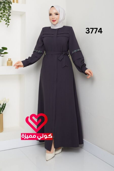 جلباب 3774 رمادي