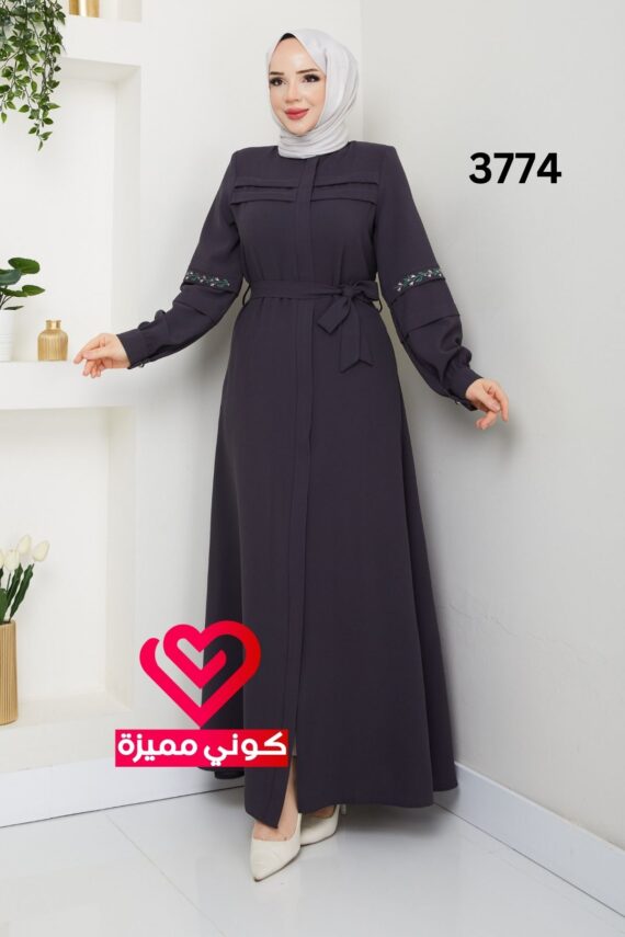 جلباب 3774 رمادي