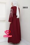 فستان 3803 خمري