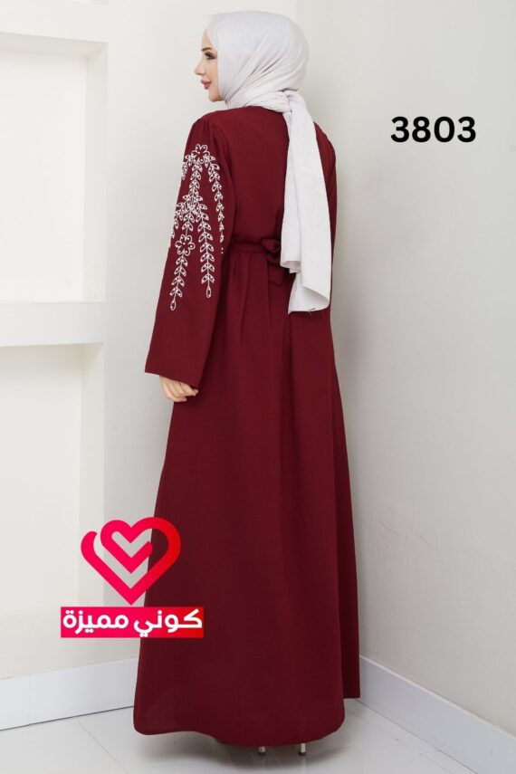 فستان 3803 خمري