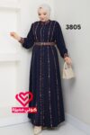 فستان 3805 كحلي