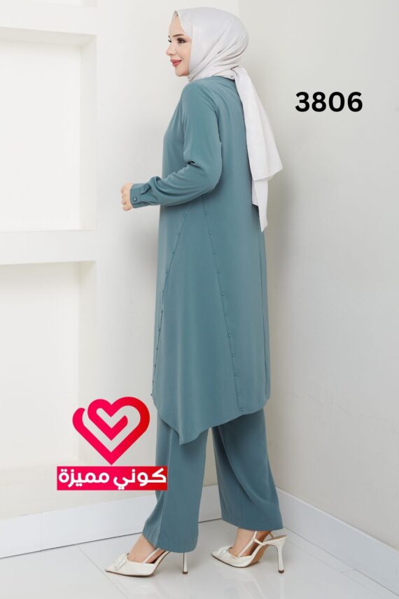 طقم 3806 فستقي