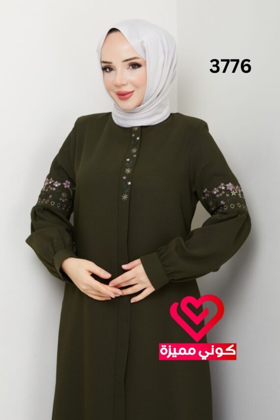 جلباب 3776 زيتي