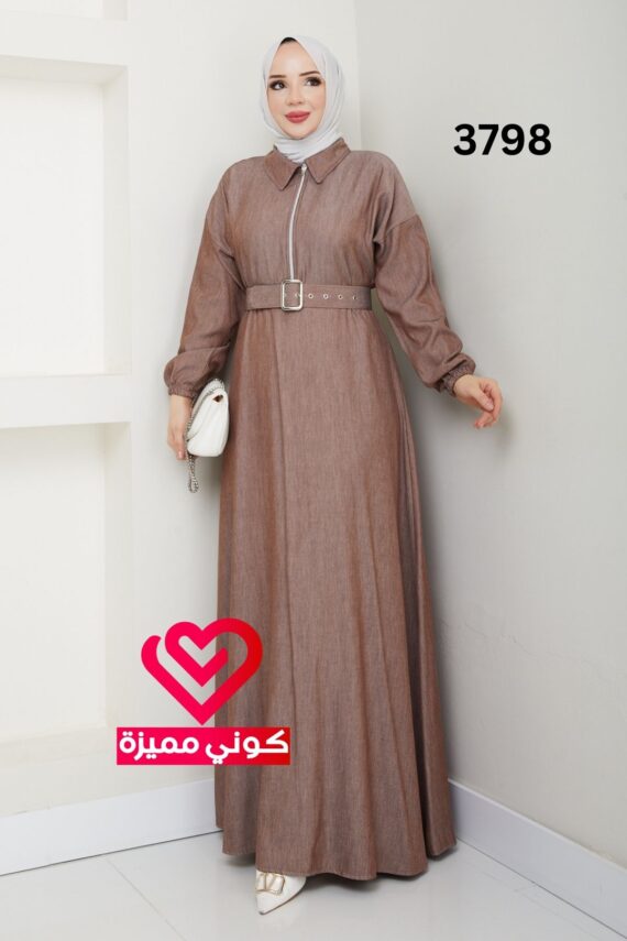 فستان 3798 بيج