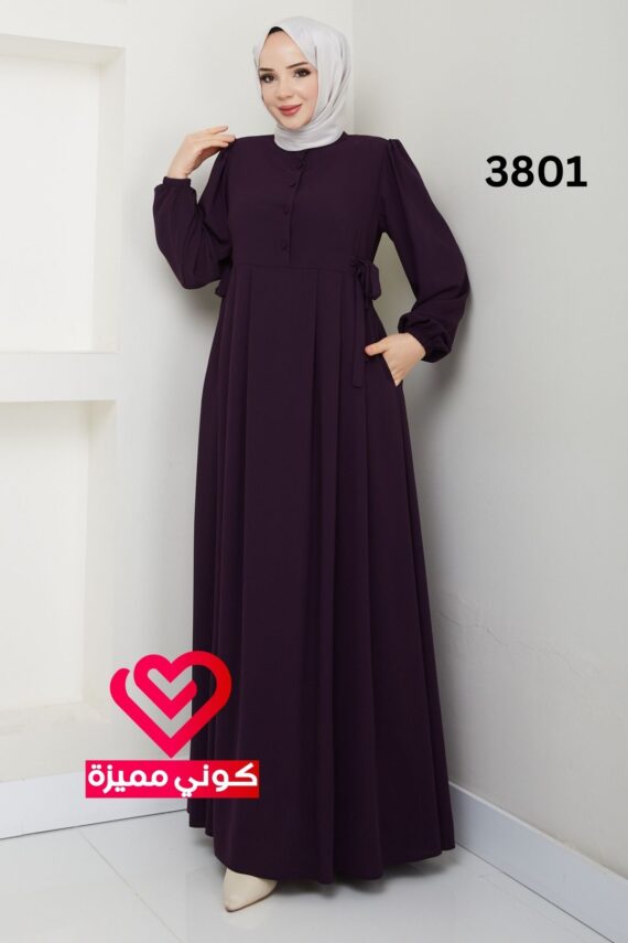 فستان 3801 ليلكي