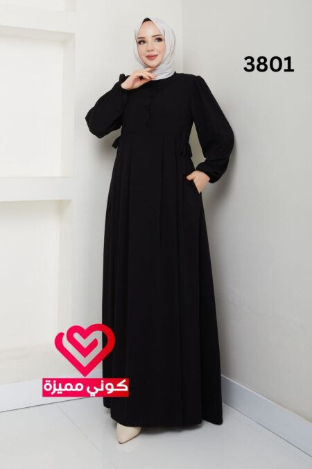 فستان 3801 اسود