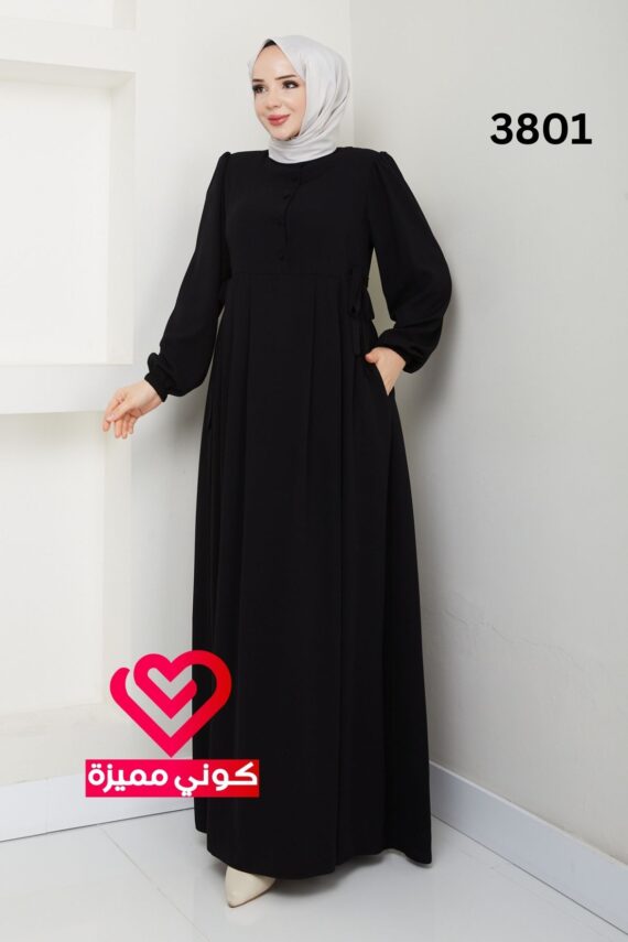 فستان 3801 اسود