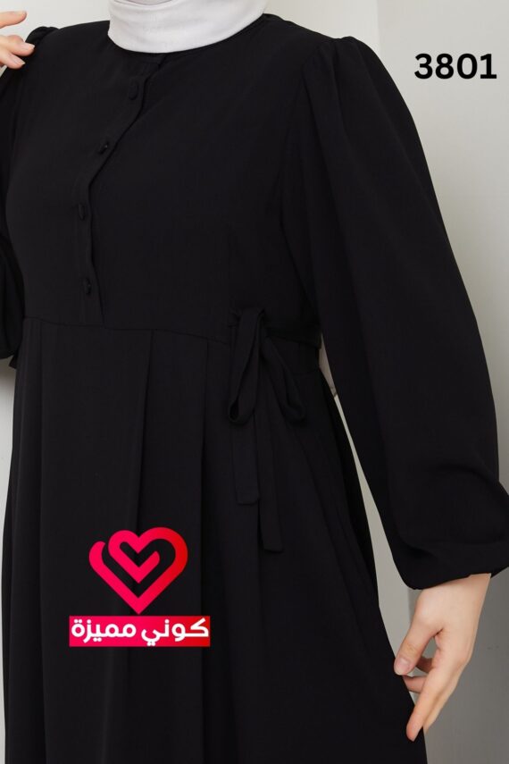 فستان 3801 اسود