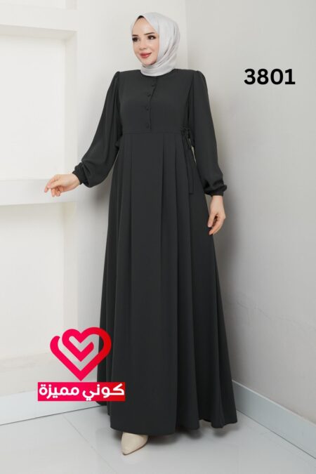 فستان 3801 رمادي