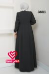 فستان 3801 رمادي